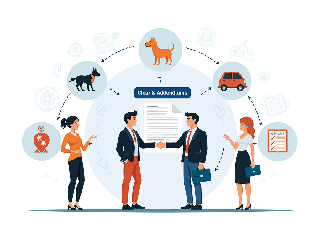 Lease Agreement Addendum Template