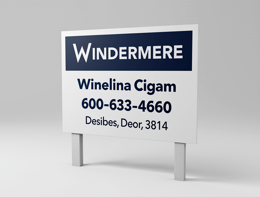 Branded "For Sale" Sign Rider