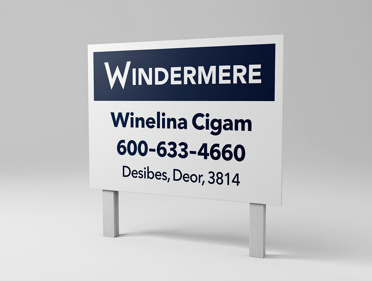 Branded "For Sale" Sign Rider