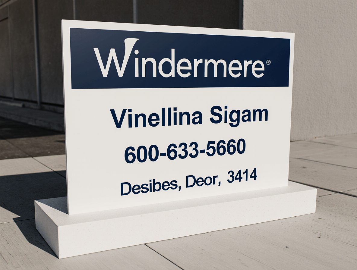 Branded "For Sale" Sign Rider