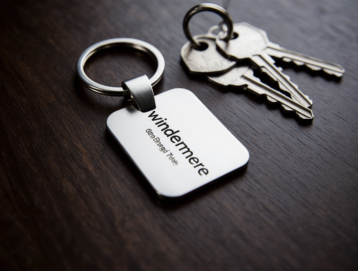 Branded "Welcome Home" Keychain